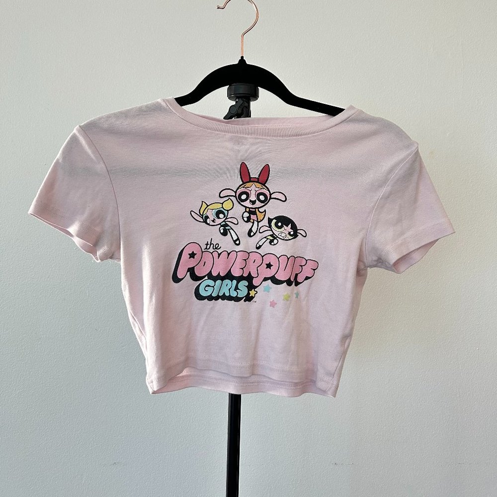 PRINCESS POLLY POWERPUFF GIRLS GRAPHIC CROP TOP